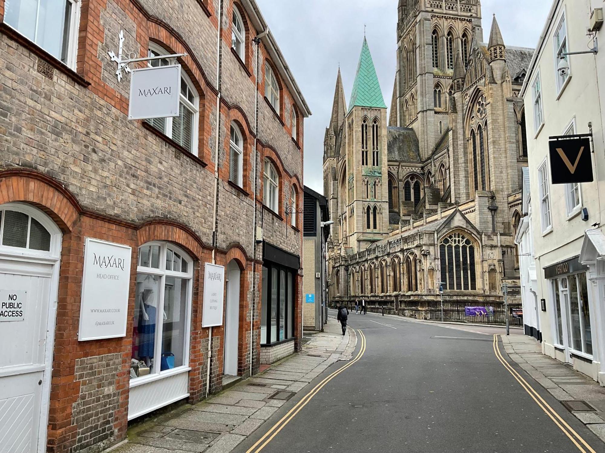 Private Double Room With Ensuite, No Breakfast, Truro City Centre Екстериор снимка